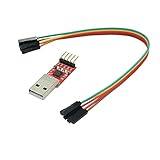 Refaxi 1 x CP2102 usb 2.0 から UART TTL 5 ピンモジュールシリアルアダプタデュポンケーブル