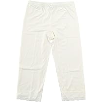 Amazon | 裾よけ パンツ [なごみや] ステテコ 七分丈 裾レース