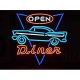 ネオンサイン ダイナー オープン DINER OPEN ネオン管 ネオンライト 店舗照明 ガレージ アメリカン雑貨