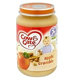 Cow & Gate Apple Crumble from 7m Onwards 200g (Pack of 2) - 7メートル以降の200グラムから牛＆ゲートリンゴのクランブル (Cow & Ga