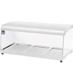 Amazon.co.jp: 業務用フードケース ホットショーケース 3面ガラス(背面