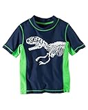 カーターズ Carter's 水着 ラッシュガード UPF50+ 紫外線カット Carter's Dinosaur Rashguard 24M (83-86cm) [並行輸入品]