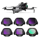 K&F CONCEPT DJI Mini 5 Pro用フィルターセット CPL+ND8+ND16+ND32+ND64+ND128 レンズ保護 NDフィルター偏光フィルター