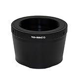 Pixco マウントアダプター T Mount T-2 T-ring レンズ-Nikon 1カメラ対応 J5 J4 S2 V3 AW1 J3 J2 J1 V2 S1 V1