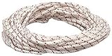 Lehigh Group 50ft. White & Red Polypropylene Diamond Braid Rope BPE650X