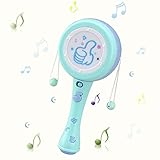 (ドリーミー ハット) Dreamy hut　多機能　ラトル おもちゃ　教育音楽　玩具　ライト付き　音鳴り　ガラガラ　新生児　プレゼント　出産祝い　知育玩具　プラスチック製
