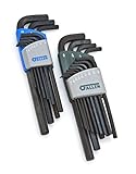 Allen 56609G 22-Key SAE/Metric Long Arm Hex Key Set [並行輸入品]