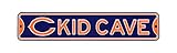 Authentic Street Signs NFL Football公式ライセンススチールKid Cave sign-decor forスポーツファンベッド部屋。