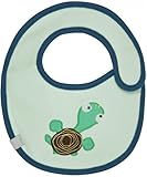 Lassig Water Repellent Bibs for Infants, Wildlife Turtle, 9" by Lassig [並行輸入品]
