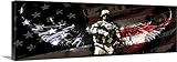 Jason Bullardプレミアムシックラップキャンバス壁アート印刷題名no love大きい 60" x 20" 2389379_24_60x20_none