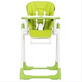 (ヘラサ)Herasa　ベビーハイチェア テーブルチェア 折り畳み　テーブル付　 (緑)