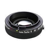 中一光学 フォーカルレデューサー（FDマウントレンズ → ソニーEマウント変換）LENS TURBO Ⅱ FD-NEX APS-C マウントアダプター