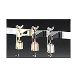 エスコ タウンチャイム ホワイトブロンズ EA864B-3 [その他]