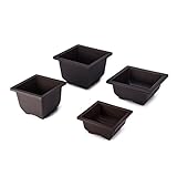 10個入りプラスチック植木鉢多肉植物盆栽鉢