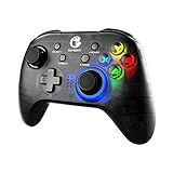GameSir T4 pro ゲームパッド ワイヤレス Bluetooth 無線 接続 遅延なし Android/iOS/PC コントローラー HD振動 TURBO連射機能付き 6軸ジャイロセンサー搭載 高耐久ボタン スイッチコントローラー
