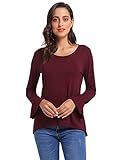 Aibrou SHIRT レディース US サイズ: Medium カラー: レッド