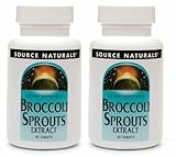 Source Naturals 濃縮ブロッコリー・スルフォラファン 250mg 60粒 2個セット [海外直送品]