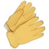 Bob Dale 20-9-366-XL Premium Grain Leather Deerskin Driver Glove, 2X-Large, Tan by Bob Dale