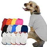 SPIRAL-style 国産無地Ｔシャツ（小型、中型犬） 犬服 犬の服 tシャツ 小型犬 中型犬 大型犬 冬服 春 夏 可愛い おもしろ 着せやすい お揃い かわいい ブランド セール 散歩 袖あり 長袖 伸びる 日本製 グレー M