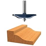Bosch 85640M Ogee Raised Panel Cutter 3-1/2-Inch Diameter 5/8-Inch Cut 1/2-Inch Shank Router Bit [並行