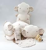 究極の贈り物！干支の動物さんにお名前入れしたギフトセット3！ベビーちゃんのお名前刺繍を１つ１つにいたします。