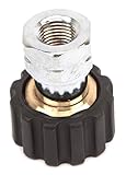 Forney 75106 Pressure Washer Accessories, Female Screw Coupling, M22F to 1/4-Inch Female NPT [並行輸入品]