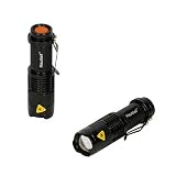 2X Hausbell CREE 7W Mini LED Flashlight (2 Packs) [並行輸入品]
