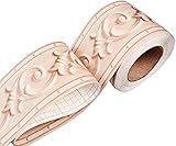 トリムボーダー 壁紙 シール ウォール ステッカー ブリティッシュスタイル 風 彫刻柄 防水 1m