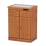 家具 便利 おしゃれ キッチンカウンター（ナチュラル） 101350200