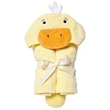 Elegant Baby Bath Time Gift Hooded Towel Wrap, Yellow Ducky by Elegant Baby [並行輸入品]