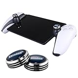 Epindon PlayStation/PS Portal リモートプレーヤー向け フリーク アナログスティック サムスティック スティック カバー ボタン キャップ アシストキャップ 親指グリップ ネイビブルー