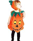 ハロウィン 衣装 子供 かぼちゃ ベビー 女の子 男の子 子供用 仮装 コスチューム (M)