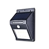 MIRAIS 防水 LEDライト 強力照射 太陽光 ソーラー 照明 人感センサー 自動点灯 MI-SUNRISE MR-SUNRISE