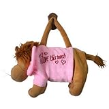 (ビグッド)Bigood ふわふわ 可愛い アニマルリュック ポケット ポシェット キッズ子供 バッグ カバン 女の子 男の子 ハンドバッグ 筆箱 ペンケースにも ピンク ライオン