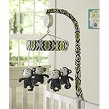 Baby Safari Monkey Musical Mobile [並行輸入品]