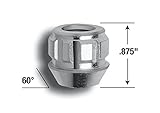 High Quality 78605N"The System" Acorn Open End Wheel Locks (14mm x 2.00 Thread Size) - For 8 Lug Whe