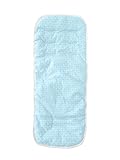 Miracle Baby（ミラクル ベビー)ベビーカー ソフト クッション ベビーチェア&チャイルドシート Baby Stroller Seat mat コットン100%　1個セット" (ブルーチェッ
