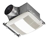 NuTone ZN110L Ultra X2 Multi-Speed Series Ventilation Fan with 36-Watt Fluorescent Bulb and 4-Watt N