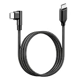 USB-C ＆ USB-C ケーブル L字型 2m (1本セット) SLEIJAOOE 【 60W急速充電 /USB2.0規格/ PD対応】高耐久ナイロン Type C (C to C) ケーブル スマートフォン・タブレット・ゲーム機等Type-C 機器対応