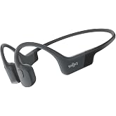 Shokz OpenRun 骨伝導イヤホン bluetooth ワイヤレス オープンイヤーヘッドホン スポーツ用 USB-C充電 ブラック | 最大8時間再生 【VGP2026受賞】 Bluetooth 5.1 IP67防塵防滴 技適認証済み 耳