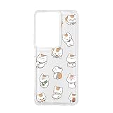 TEXTURE SNOW OPPO A3 5G 用 透明 ケース 夏目友人帳 ニャンコ先生 漫画 キャラクター ファッション かわいい 落下防止 お手入れ簡単 持ちやすい 軽量 レンズ保護 携帯ケース (OPPO A3 5G 用)