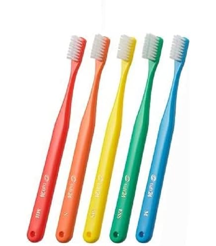 Amazon | タフト 24 歯ブラシ × 5本 アソート (M(ふつう)) | オーラル