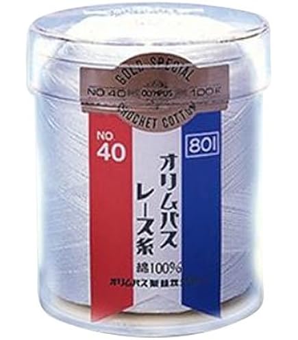 Amazon | オリムパス製絲(Olympus Thread) 801 オリムパス レース糸 金