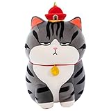 UOAO ねこぬいぐるみ ねこおもちゃ ネコぬいぐるみ 猫ぬいぐるみ ネコおもちゃ めちゃでかい ねこぬいぐるみ ねこ抱き枕 かわいい ねこぬいぐるみ 女の子 可愛い クリスマスプレゼント 誕生日プレゼント（55cm）