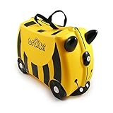 TRUNKI 子ども用 スーツケース キャリーバッグ 乗って遊べる 機内持ち込み 旅行 おもちゃ箱 収納 ライドオン・トランキ/バンブルビー・ベルナルド WLTR0044