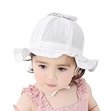 ベビー用ハット 赤ちゃん キャップ 帽子 つば広 可愛い 春 夏 サファリハット キッズ 日よけ帽子 子供 サンバイザー UVカット 紫外線 日焼け止め 子供用帽子 涼しい 0から2歳 バッケトハット