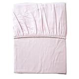 baby.e-sleep(ベビーイースリープ)ベビーダブルガーゼフィットシーツ (ピンク) 日本製 70×120cm