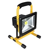 Succul(R) LED 投光器 充電式 LED投光器 昼光色 ポータブル投光器 コードレス投光器 軽量 防水加工 バッテリー内臓 持ち運び ［LED作業灯 作業灯 充電式ライト 看板灯 駐車場灯 