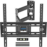 MOUNTUP テレビ壁掛け金具 26～55インチ 移動式 耐荷重35kg 中型 上下＆左右＆前後多角度調節 アーム式 tv壁掛け金具 フルモーション式 テレビかべかけ金具 VESA最大対応400×400mm