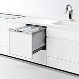 【NP-45MS8S】　Panasonic[パナソニック]　ビルトイン食器洗い乾燥機（食洗機）　M8シリーズ　幅45cm　ミドルタイプ　ドアパネル型